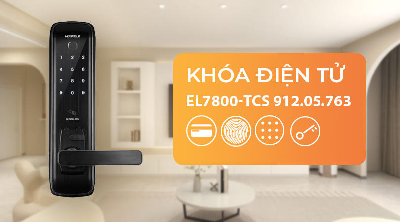 Khả năng lưu trữ và cơ chế hoạt động của Hafele EL7800-TCS 912.05.763